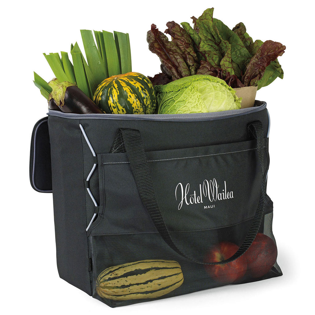 Gemline Black Maui Pacific Cooler Tote