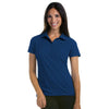 Antigua Women's Dark Royal Pique Xtra-Lite Polo