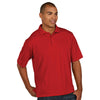 Antigua Men's Dark Red Pique Xtra-Lite Polo