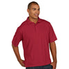 Antigua Men's Cardinal Red Pique Xtra-Lite Polo