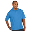 Antigua Men's Columbia Blue Pique Xtra-Lite Polo