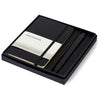 Moleskine Black Pocket Notebook and GO Pen Gift Set