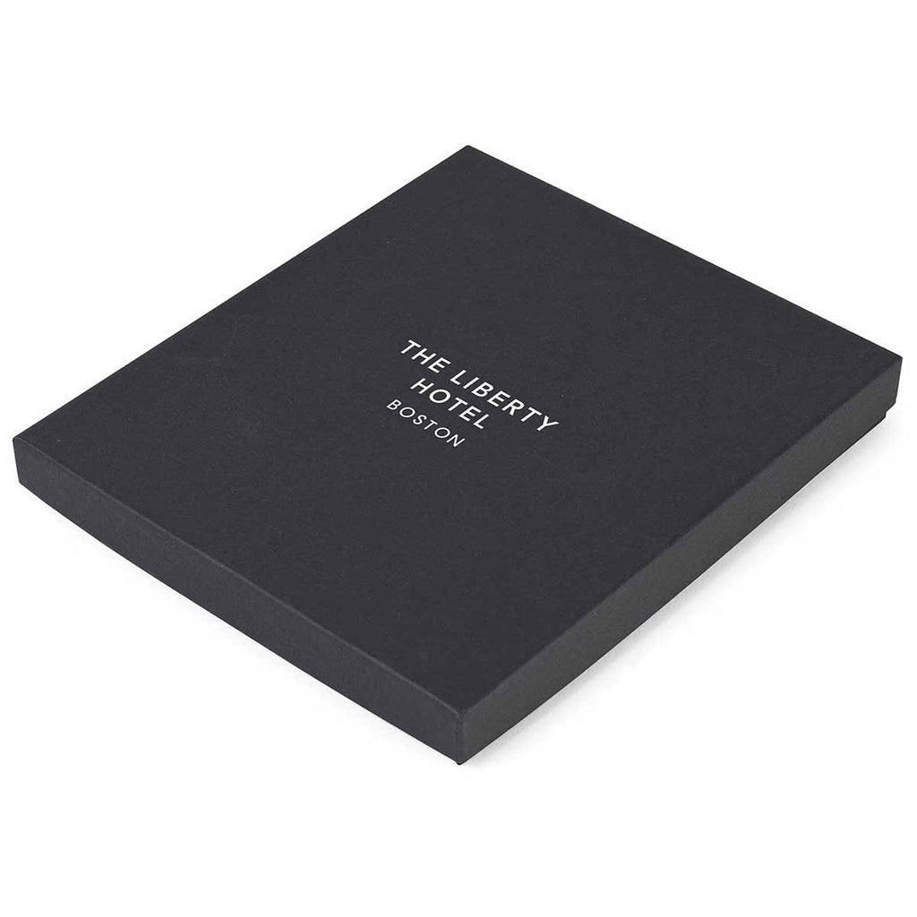 Moleskine Navy Blue Medium Notebook and GO Pen Gift Set