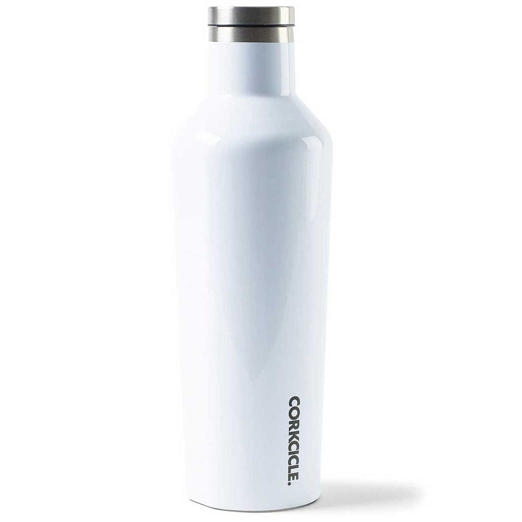 48-Hour Corkcicle Gloss White Canteen - 16 Oz.