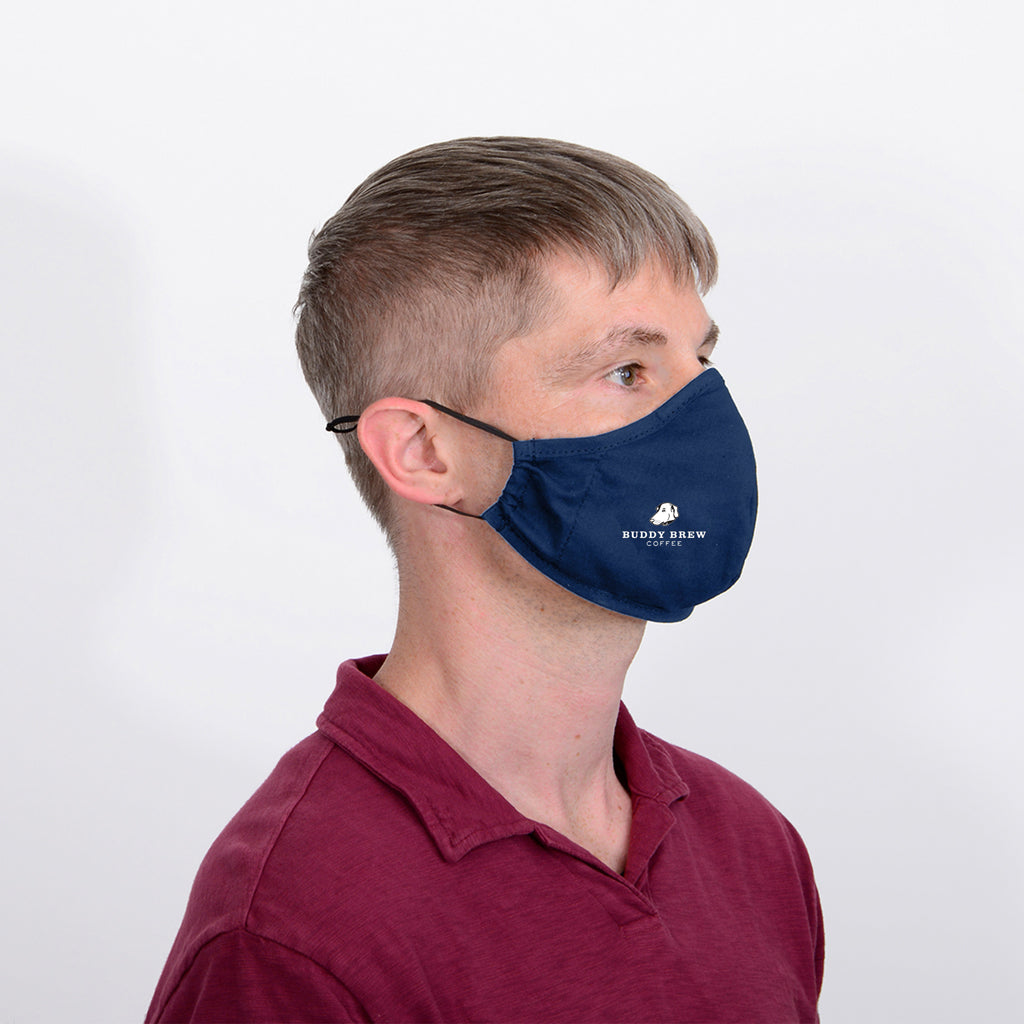 Gemline Navy Reusable Face Mask