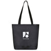 Gemline Black Renew rPET Packable Shopper