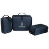 Gemline Navy Renew rPET 3 Piece Packing Cube Set