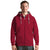 Antigua Men's Cardinal Red Victory Full Zip Hoodie