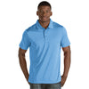 Antigua Men's Columbia Blue/White Quest Polo