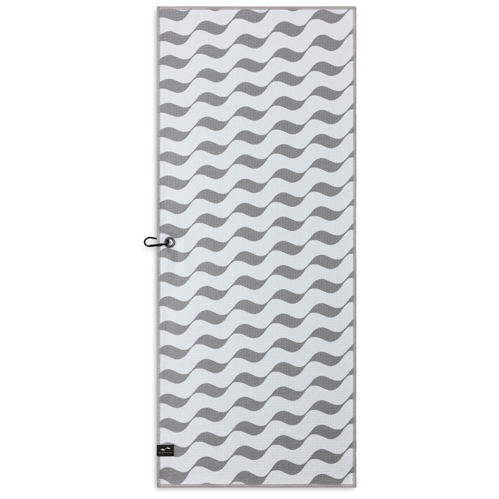 Slowtide Cool Grey Links Golf Towel