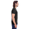 Threadfast Men's Black Slub Jersey Short-Sleeve T-Shirt