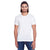 Threadfast Men's White Slub Jersey Short-Sleeve T-Shirt