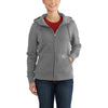 Carhartt Women's Asphalt Heather Clarks Burg Full-Zip Hoodie