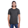 Threadfast Apparel Unisex Black Triblend Short-Sleeve T-Shirt