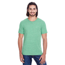 Threadfast Unisex Green Triblend Short-Sleeve T-Shirt
