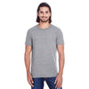 Threadfast Apparel Unisex Grey Triblend Short-Sleeve T-Shirt