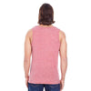 Threadfast Unisex Red Triblend Tank