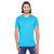 Threadfast Men's Turquoise Fleck Triblend Short-Sleeve T-Shirt