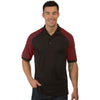 Antigua Men's Black/Dark Red Engage