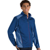 Antigua Men's Dark Royal/Dark Red Revolve Full Zip