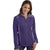 Antigua Women's Dark Purple/Dark Purple Heather Revolve Full Zip