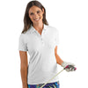 Antigua Women's White Pearl Polo