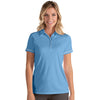 Antigua Women's Columbia Blue/White Salute Polo