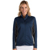 Antigua Women's Navy/Smoke Passage Full Zip