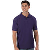 Antigua Men's Dark Purple Legacy Short Sleeve Polo Shirt