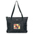 Gemline Black Select Zippered Tote