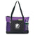 Gemline Purple Select Zippered Tote