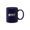 ETS Cobalt Blue C-Handle Ceramic Mug 11 oz