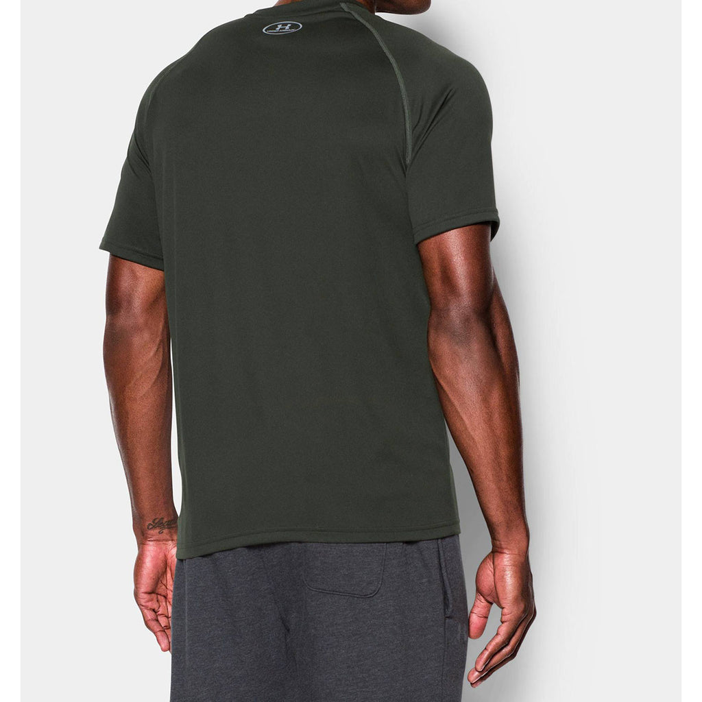 Under Armour Men's Artillery Green Tech Short Sleeve T-Shirt