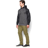 Under Armour Men's Carbon Heather/Black Storm AF Colorblock Hoodie