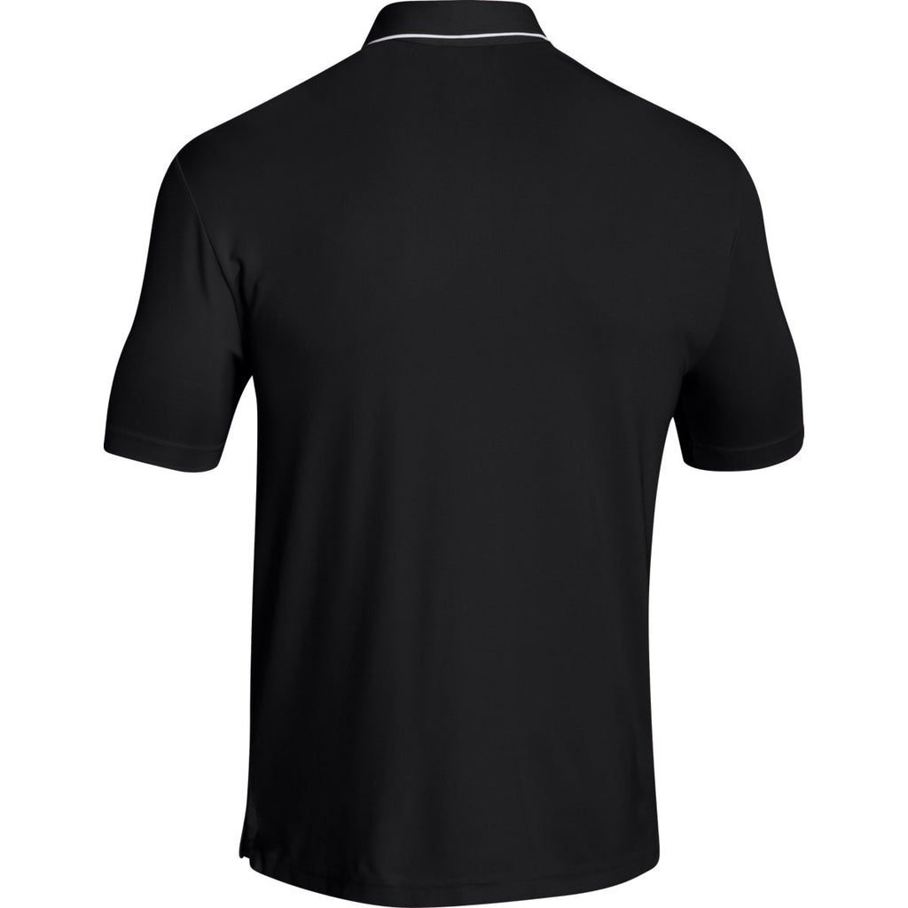 Under Armour Men's Black Conquest On Field Polo