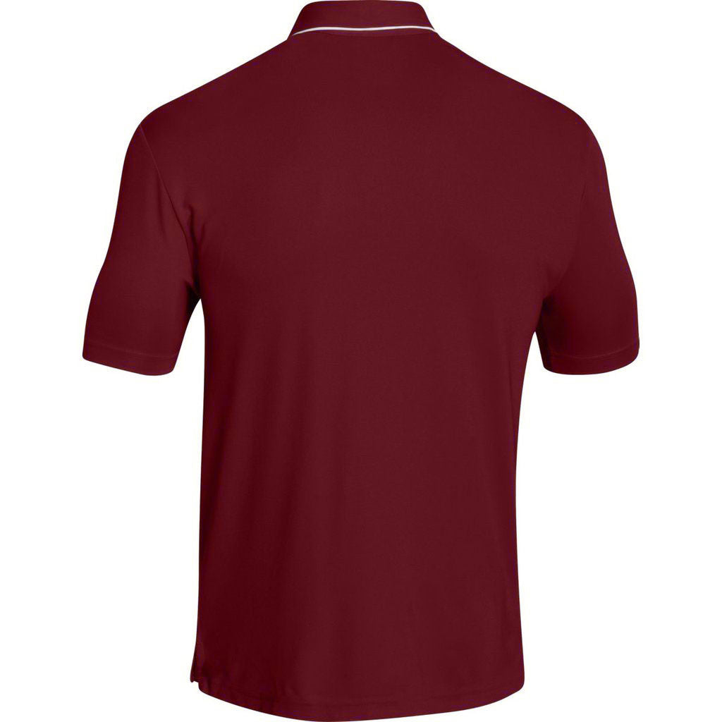 Under Armour Men's Cardinal Conquest On Field Polo