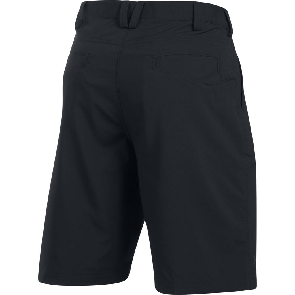 Under Armour Men's Black Team Flat Front Short