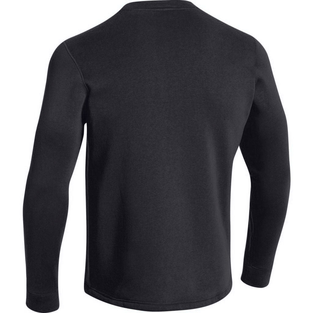 Under Armour Men's Black Rival Fleece Crew