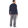 Under Armour Men's Navy Rival Fleece Crew