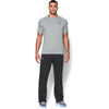 Under Armour Men's Black/White Team Rival Fleece Pant