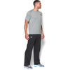 Under Armour Men's Black/White Team Rival Fleece Pant