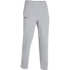 Under Armour Men's True Gray Heather/Black Team Rival Fleece Pant