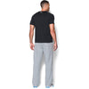 Under Armour Men's True Gray Heather/Black Team Rival Fleece Pant