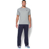 Under Armour Men's Midnight Navy/White Team Rival Fleece Pant