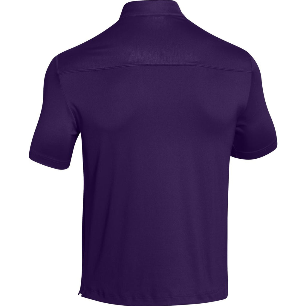 Under Armour Men's Purple Ultimate Polo