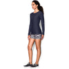 Under Armour Women's Midnight Navy Heatgear Alpha L/S