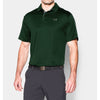 Under Armour Men's Forest Green UA Leaderboard Polo