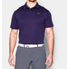 Under Armour Men's Purple UA Leaderboard Polo