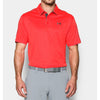 Under Armour Men's Red UA Leaderboard Polo