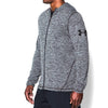 Under Armour Corporate Men's Charcoal Heather Tech Full Zip Hoodie